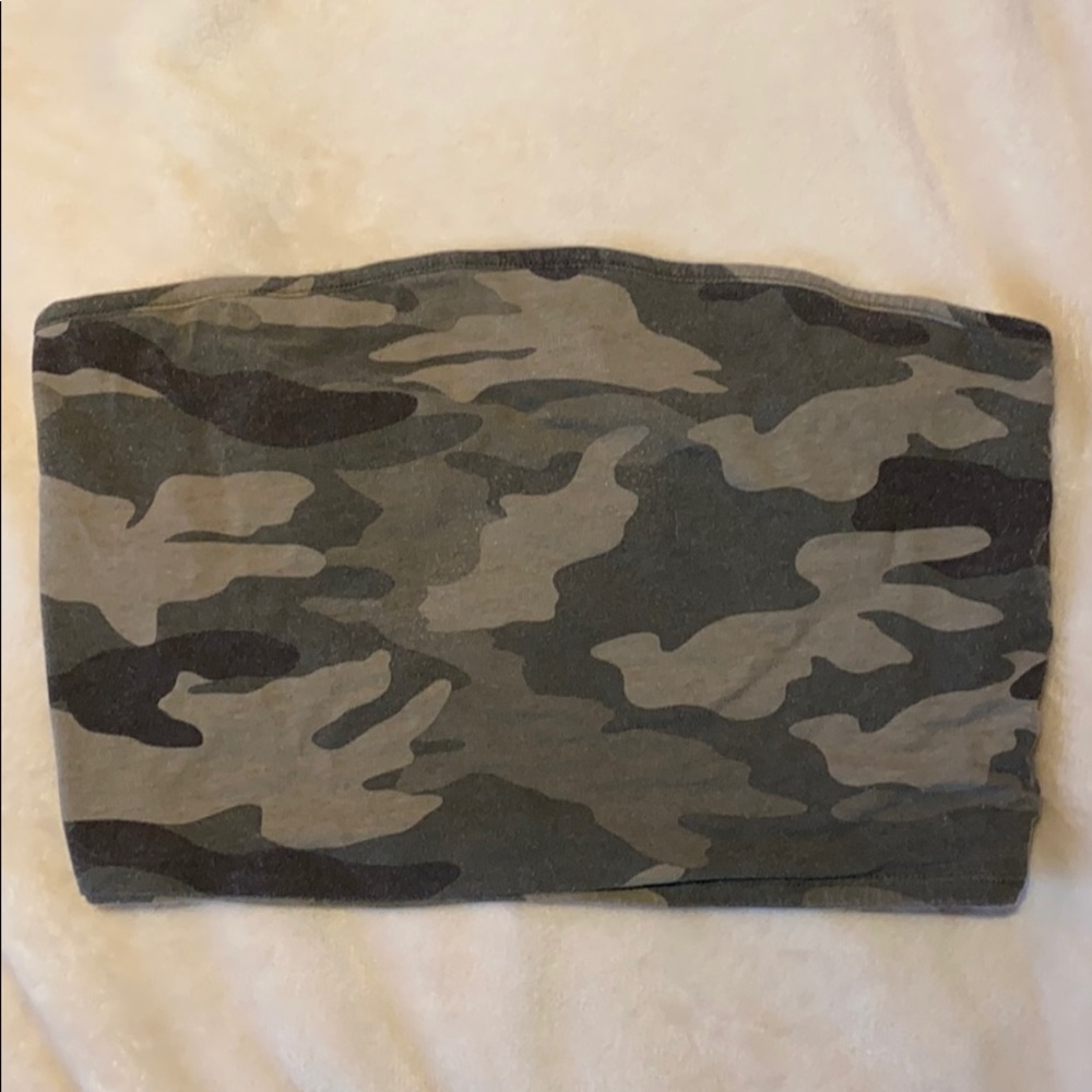 Camo Tube Top